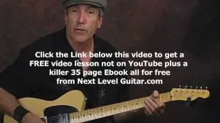 Country lead solo licks electric guitar lesson ala Buck Owens & Don Rich styles on a Tele