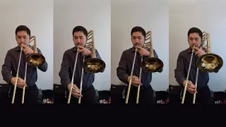 Prokofiev - Romeo and Juliet - Dance of the Knights - Trombone Quartet