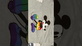 🌈 Mickie Mouse🌈 $4.00 T-shirt on clearance at Walmart. Money well spent.