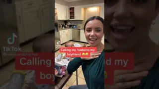 Calling my Husband my "boyfriend" to see  how he reacts | TikTok Compilation