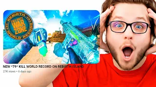 ZLaner Reacts To 79 Kill Rebirth Island World Record