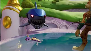 Spyro with a Shark