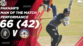 Fakhar's Man of the Match Performance | KP vs Central Punjab | National T20 Cup 2020 | MA2N