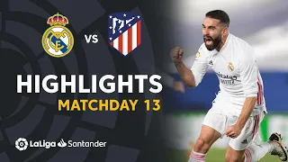 Highlights Real Madrid vs Atletico Madrid (2-0)