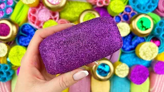 ASMR SOAP CRUSHING★Soap boxes with glitter and starch★Cutting cubes★Clay cracking