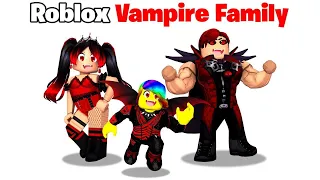 BABY Tofuu gets Adopted by VAMPIRE Family! 🧛🏻‍♂️🩸(Roblox)