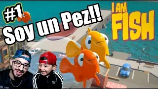 Me Convierto en Pez | Buscando a Karim en I Am Fish | Juegos Karim Juega