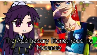 The Apothecary Diaries react to Maomao | GACHA | GCRV | TAD X GACHA CLUB |