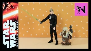 NEW Luke Skywalker Star Wars The Force Awakens Armor Up Desert Mission Action Figure Toy Unboxing