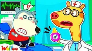 No No Rub Your Eyes, Wolfoo! | Going to the Doctor | Good Habits | Wolfoo Family Kids Cartoon