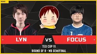 WC3 - TeD Cup 11 - WB Semifinal: [ORC] Lyn vs FoCuS [ORC] (Ro 8 - Group A)