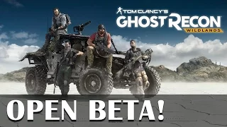 Ghost Recon Wildlands open beta gameplay - Live stream