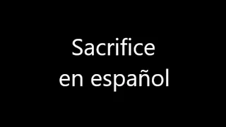 Sacrifice cover en español