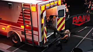 Rhea Ripley vs Trish Stratus - Women's Championship AMBULANCE MATCH at WWE RAW | WWE 2K24 #20