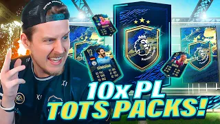 WHAT IS THIS?! 10X GUARANTEED PREMIER LEAGUE TOTS PACKS! FIFA 21 Ultimate Team