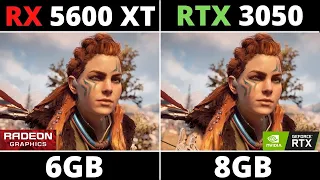 RX 5600 XT VS RTX 3050 - BENCHMARK TEST IN 15 GAMES