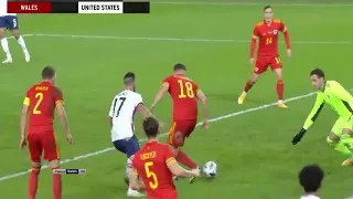 USA vs Wales 1 1   All goals Extended highlights