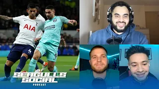 It's A Tinpot Cup Anyway | Spurs 3-1 Brighton | SEAGULLS SOCIAL - S2 - EP.23