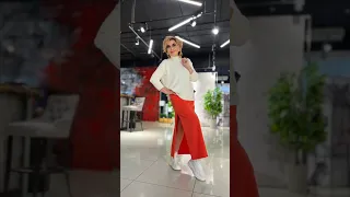 Роскошная женская одежда:свитер+юбка, свитер+брюки/Luxury women's clothing:sweater+skirt, pants