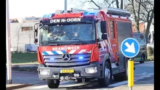 [PRIMEUR] Brandweer Den Hoorn - NIEUWE Tankautospuit 15-6030 met spoed naar Delft!