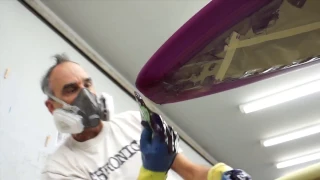 How to do a Resin Tint Glass Job on a Surfboard