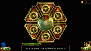 lost land 6: puzzle _ set up the hexagon to the date Maaron wanted to go yo || #adventurousgames