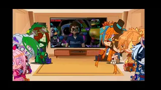 ||fnaf security breach react to funny memes||Part 1||Gacha club||