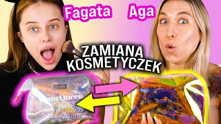 ♦ ZAMIANA KOSMETYCZEK z Fagatą! 😱 Totalna zamiana styli i kosmetyków ♦ Agnieszka Grzelak Beauty