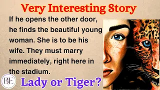 Learn English through Story ⭐ Level 1 - The Lady and the Tiger - Graded Reader
