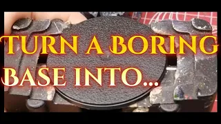 How to turn a boring Base into an "Epic" Base for your Miniatures