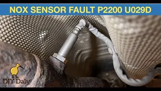 Citroen Berlingo Nox sensor Fault P2202 U029D - nox sensor replacement