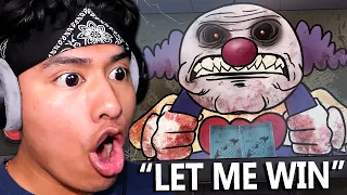 I BEAT THE CLOWN AT HIS OWN GAME!!! | That's Not My Neighbor (Nightmare)