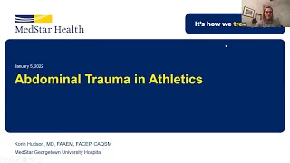 Abdominal Trauma in Athletics | National Fellow Online Lecture Series