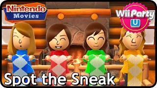 Wii Party U - Spot the Sneak Ladies Only (4 players, Anja vs Thessy vs Danique vs Myrte)