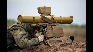 Russia mobilized personnel training w/ 9k111 ATGMs target practice