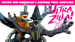 PACIFIC RIM KNIFEHEAD & AXEHEAD VINYL NECA BOOTLEG FIGURES REVIEW!