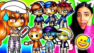 Got Added in a Random Group Chat with 6 Boys?! Funny Gacha Life Mini Movie Reaction ft Voice Actors!
