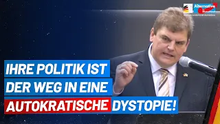 Ihre Politik ist der Weg in eine autokratische Dystopie! - Dr. Rainer Kraft - AfD-Fraktion