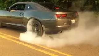 2010 V6 Camaro Burnout