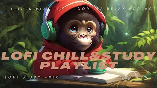 Lofi Chill/Study Vibes🎶 A symphony of jungle beats to soothe your soul🦍🍃