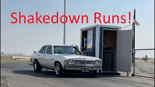 LS Swapped Granny Car Buick hits the track!