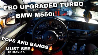 DRIVING A BMW M550i TEARING UP THE STREETS‼️🏎️💨  600WHP🔥 *CRAZY FAST*