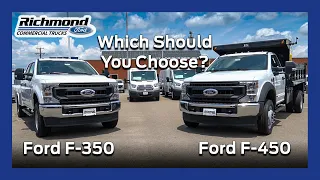 Ford Super Duty: F-350 Vs F-450 Compared