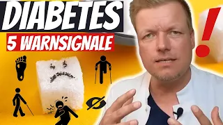 😱 DIABETES: Diese 5 Warnsignale sagen dir, ob du Zucker hast!