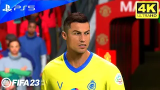 FIFA 23 - Al Nassr vs. Manchester United | Ronaldo back to Old Trafford | Full Match Gameplay  PS5™