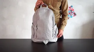 Видеообзор молодежного рюкзака с объемными боковыми карманами GRIZZLY RU-809-1