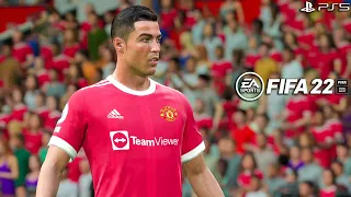 FIFA 22 PS5 | Manchester United Vs Brentford | Premier League 21/22 Full Predictions | 4K Gameplay