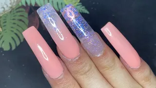 Watch Me Do My Nails Using Non-Dominant Hand | GIVEAWAY ANNOUNCEMENT | acrylic nail tutorial