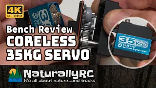 35K Coreless Blue Servo - Bench Review - Good as the Claims and Word of Mouth??