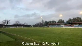 Colwyn Bay 1-2 Penybont highlights